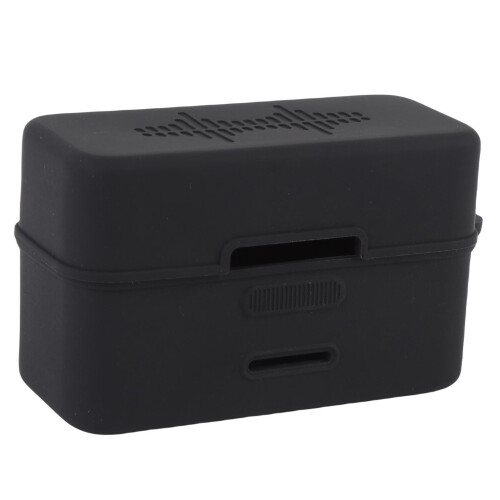 Silicone Protective Case for Mic Mini Microphone Charging Case Black 1
