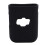 (Black) Silicone Mic Cover Dust Proof Washable Case for Mic2 Camera Rosy 3