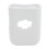 (White) Silicone Mic Cover Dust Proof Washable Case for Mic2 Camera Rosy 3