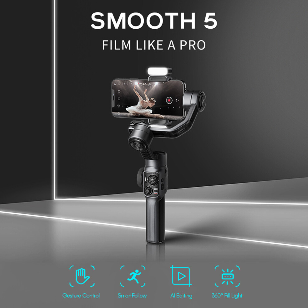 Zhiyun Smooth 5 3-Axis Smartphone Gimbal Stabilizer 643505007824