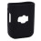 (Black) Silicone Mic Cover Dust Proof Washable Case for Mic2 Camera Rosy 2