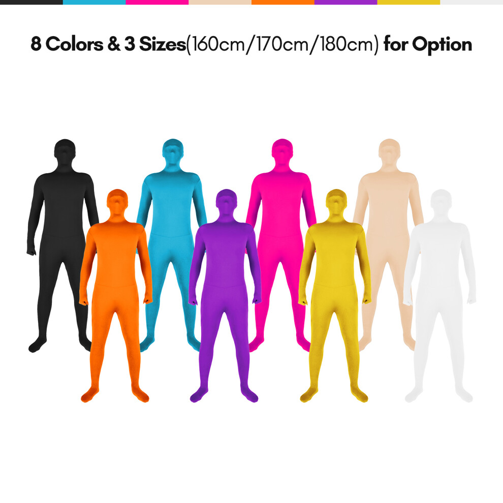 Full Body Chromakey Suit Unisex Adult Stretch Costume for Photo Video