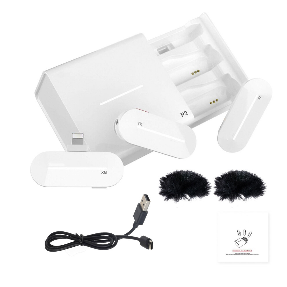 Synco P2sl 2.4G Wireless Mic 2 Tx 1 Rx 150M Charging Case 643505134711