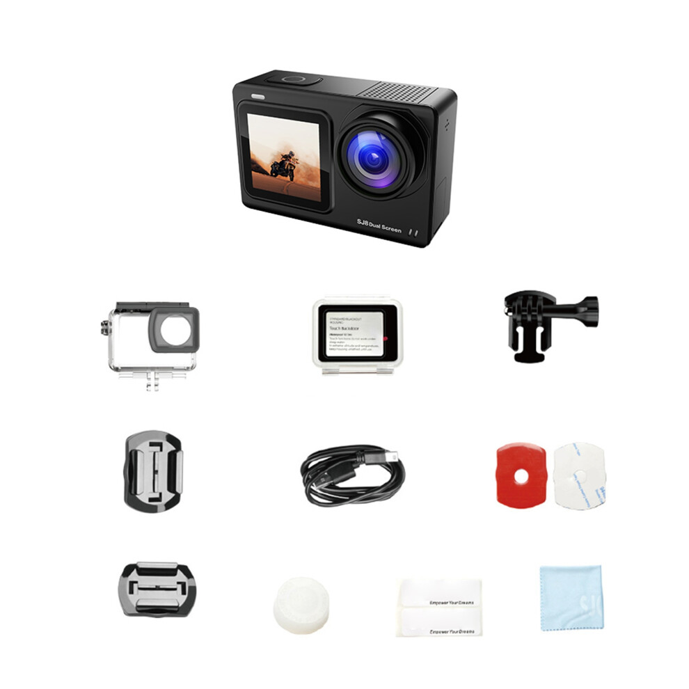 Sjcam Sj8 4K 30Fps Dual Screen Sport Camera 30M Waterproof 643505134728