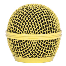 (Gold) Mic Grille Replacement Mesh for SM58S SM58LC BETA58 BETA58A Blue