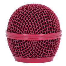 (Rose Red) Mic Grille Replacement Mesh for SM58S SM58LC BETA58 BETA58A Blue