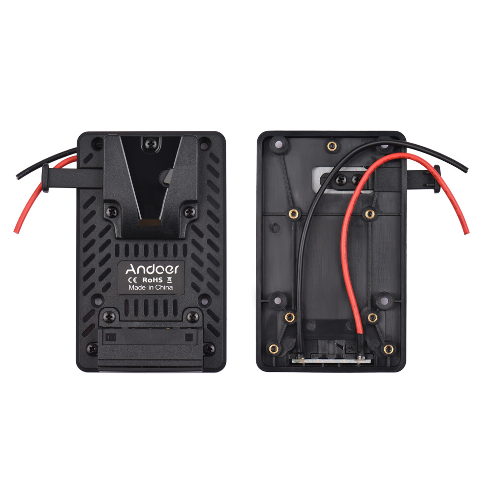 Andoer V-Lock Battery Back Pack Plate Adapter For Sony V-Mount 643505012491