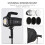 100W Video Lighting 3000-6000K Adjustable Color Temperature Dimmable 1