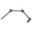 755mm Universal Arm Stand 3-Section Adjustable Camera Light Mic Clip 5