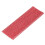 (Red) Mic Handle Sleeve Rhinestones Universal Gold Cover 3