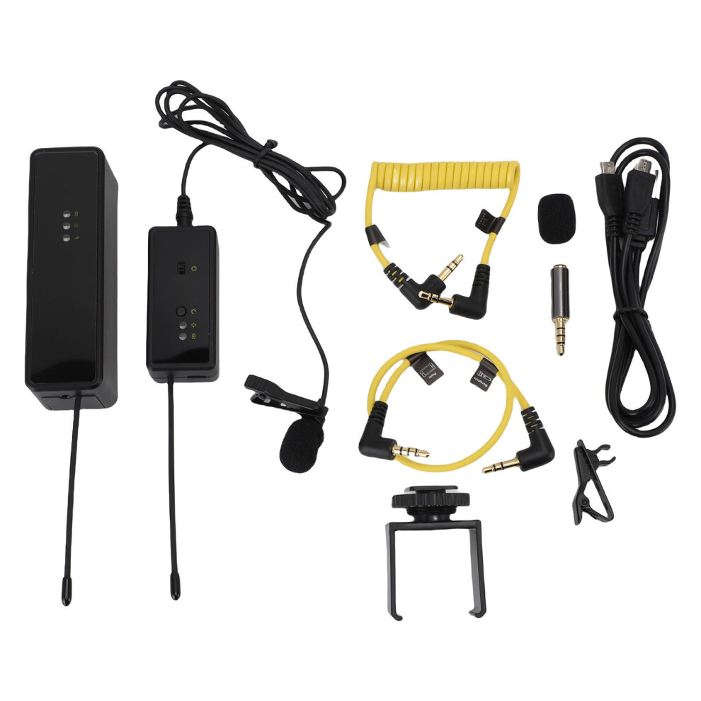 Lavalier Mic Noise Reduction Lapel Mic For Outdoor Interviews 643505174946