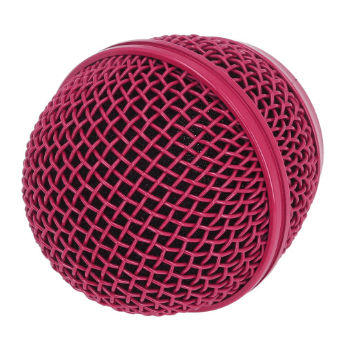 (Rose Red) Mic Grille Replacement Mesh for SM58S SM58LC BETA58 BETA58A Blue 2