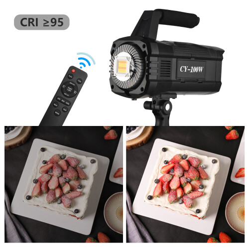 100W Video Lighting 3000-6000K Adjustable Color Temperature Dimmable 2