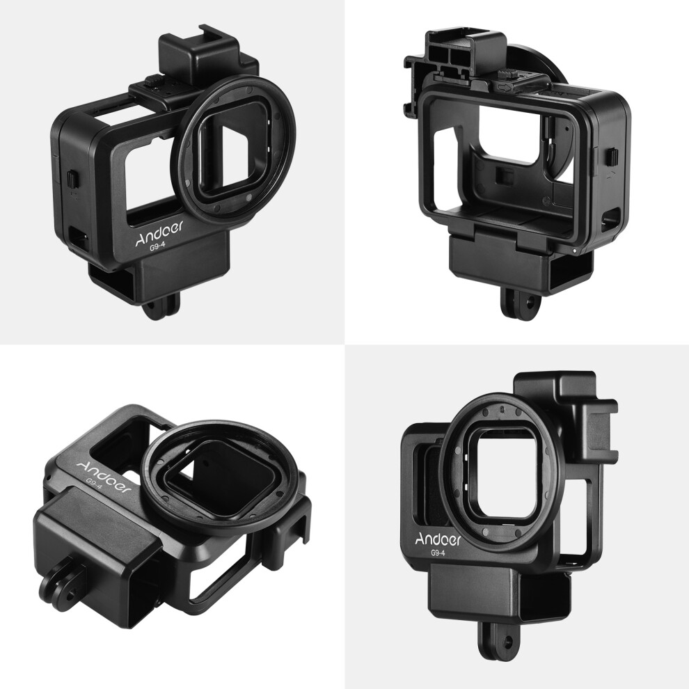 Andoer Action Camera Vlog Kit Dual Cold Shoe 55Mm Filter 643505141214