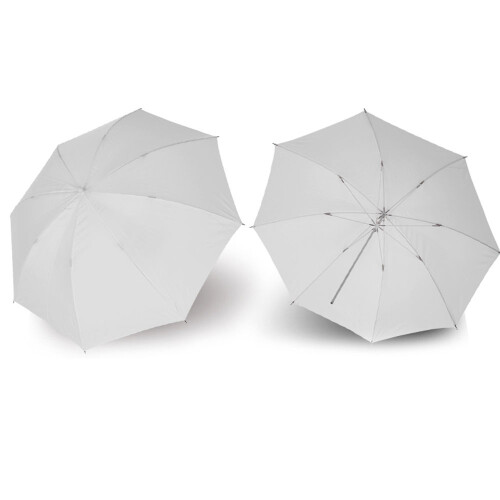 33in / 83cm Studio Flash Translucent White Soft Umbrella 1