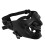 Half Face Mask Tactics Camouflage Impact Resistant Guard Black 3