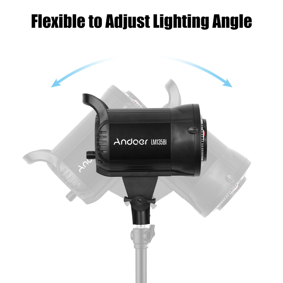 Andoer Lm135bi 135W Led Fill 2800K-5600K Dimmable Bowens Mount Light 643505010480