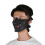 Half Face Mask Tactics Camouflage Impact Resistant Guard Black 5