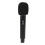 (Black) Metal UHF Mic 328ft Range Noise Cancel Rechargeable Silver 5
