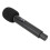 (Black) Metal UHF Mic 328ft Range Noise Cancel Rechargeable Silver 4