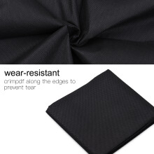 2 * 1.5m Black Non-Woven Photography Background Screen