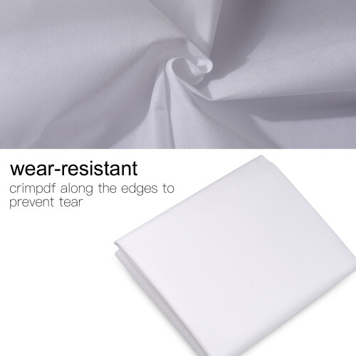 2 * 1.5m Photography Backdrop Washable Non-Woven White