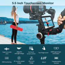 Besview R5II 5.5" 4K HDMI Monitor Touchscreen 800Nits HDR 3D LUT