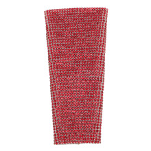 (Red) Glass Mic Cover for SM58 Sparkly Rhinestone Red