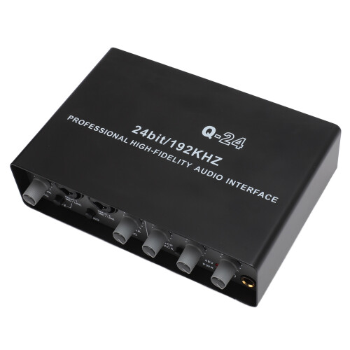 48V Phantom Power DSP Sound Interface 24Bit 192KHZ for Recording 2