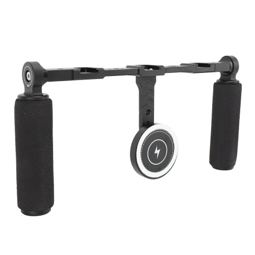 Dual Handle Video Rig with Magsafe Wireless Charging 2