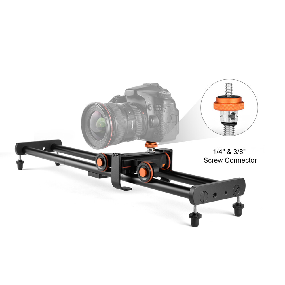 Camera Dolly Slider Kit 3-Speed 60Cm Rail Wireless Remote Dslr 643505023725