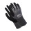 3 Paar Nitril-Handschuhe schwarz/grau L 3