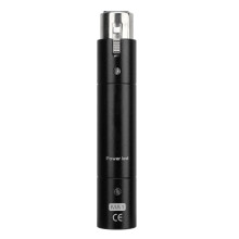 (Black) Inline Mic Preamp 28dB Gain Lossless Boost for Streaming Broadcasting