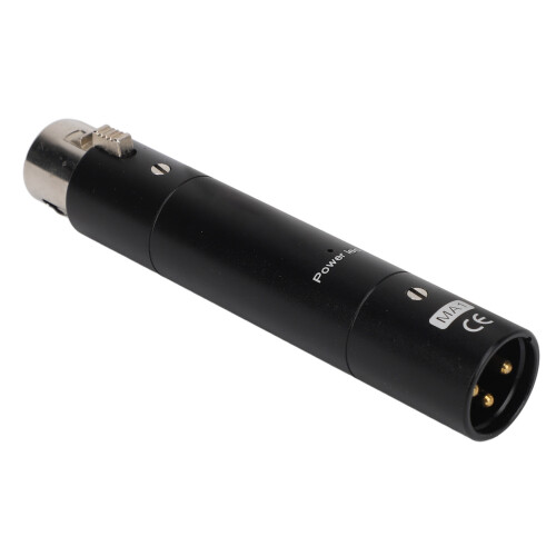 (Black) Inline Mic Preamp 28dB Gain Lossless Boost for Streaming Broadcasting 1