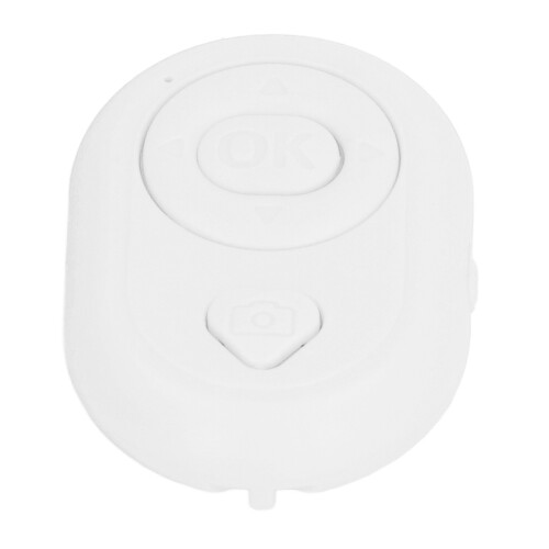 (White) Bluetooth 4.0 Wireless Camera Remote Control Hands Free Black 1