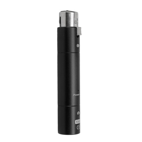 (Black) Inline Mic Preamp 28dB Gain Lossless Boost for Streaming Broadcasting 2