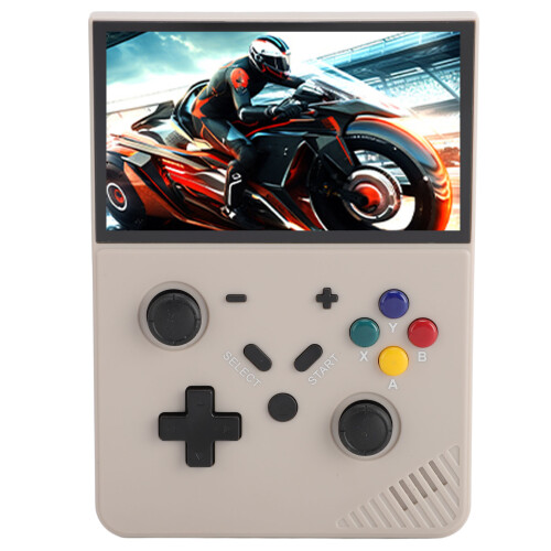 (64G Memory Card) Retro handheld game console 4.3" IPS 4K HD 4 core CPU 64G rechargeable 1