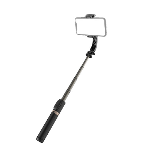 Extendable Wireless BT Selfie Stick with Gimbal Stabilizer Remote 2