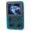 (Transparent Blue) D007 Handheld Game Console Color Screen Retro 4 Direction Key Blue 3
