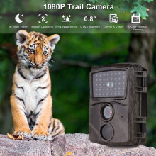 Wildlife Trail Camera FHD1080P 0.8s IR Night Vision IP54