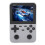 (Silver) D007 Handheld Game Console Color Screen Retro 4 Direction Key Blue 2