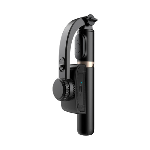 Extendable Wireless BT Selfie Stick with Gimbal Stabilizer Remote 1