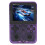 (Transparent Purple) D007 Handheld Game Console Color Screen Retro 4 Direction Key Blue 2