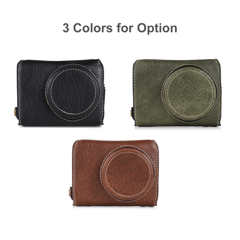 Portable Camera Case For Gr3 Gr Iii/Gr3x Synthetic Leather 643505004786