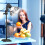 Tabletop LED Light Kit 150W Dimmable 3200K-5500K E27 Remote 3