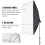 Studio Light Kit 50x70cm Softbox 85W LED Bi Color Remote 4