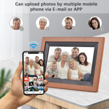 Andoer 10.1 Inch WiFi Photo Frame 1280x800 IPS Touch 16GB Auto Rotate