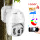 2.5in 1080P 8LED WiFi Dome Camera Night Vision CCTV Home Security 5