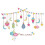 Cute Cartoon-Wandsticker Kinderzimmer Entfernbare Deko 1
