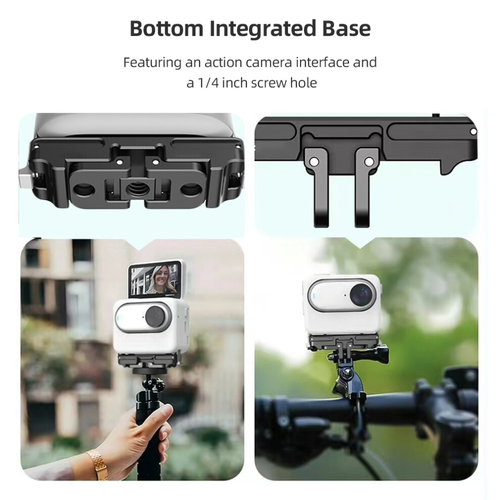Metal Magnetic Quick Release Mount For Insta360 Go3 643505997866